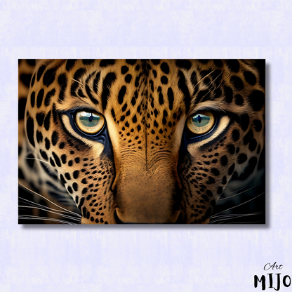 Leopard Paint by Numbers Kit