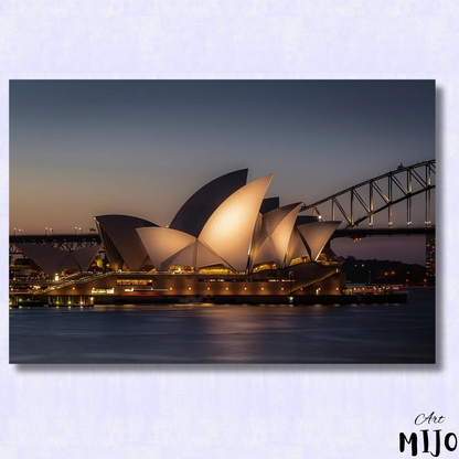 Opera House Sydney  Paint by Numbers Kit