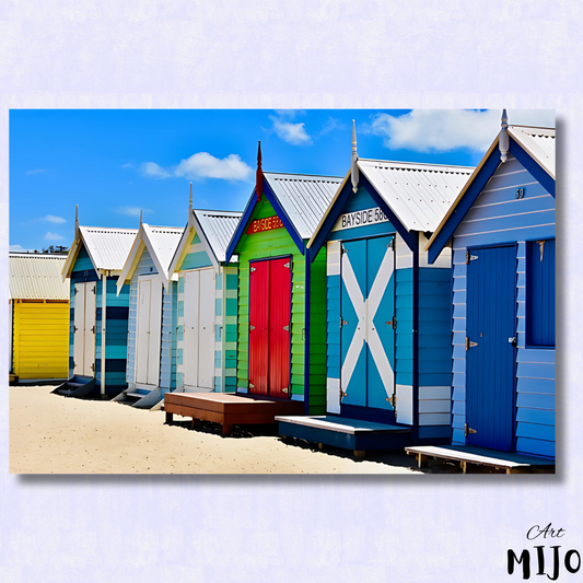 Brighton Melbourne Paint by Numbers Kit